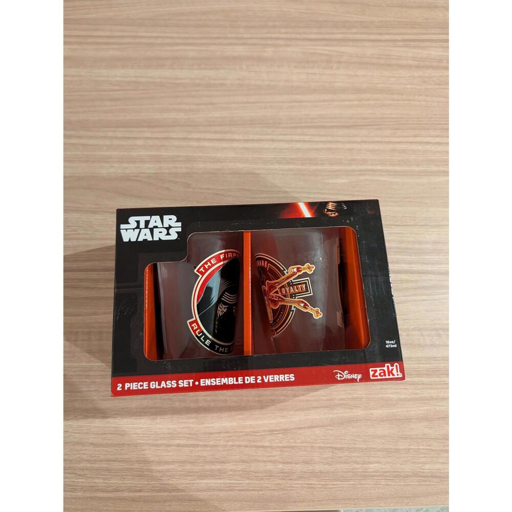 Star Wars First Order 2-Piece 16 oz Glass Set